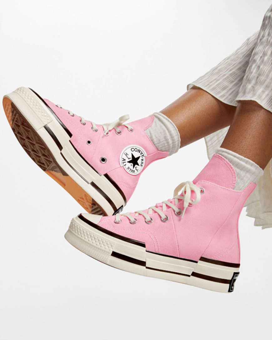 Pánské Boty Vysoké Converse Chuck 70 Plus Oranžové Růžové | CZ IFTE72